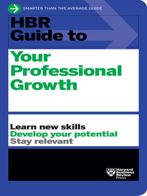 cover image of HBR Guide to Your Professional Growth